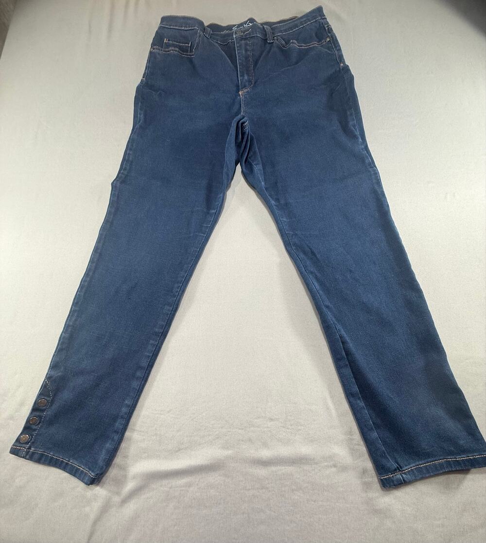 Gloria Vanderbilt Amanda All-Around Slimming Effect Jeans Womens 14